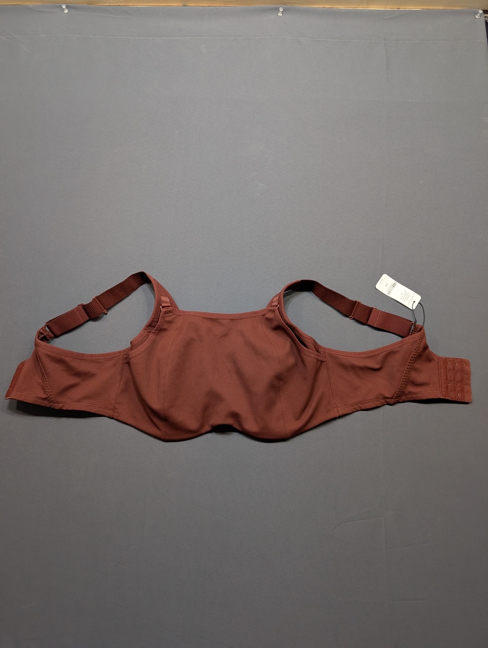 Rust brown full coverage bra, new with tags
